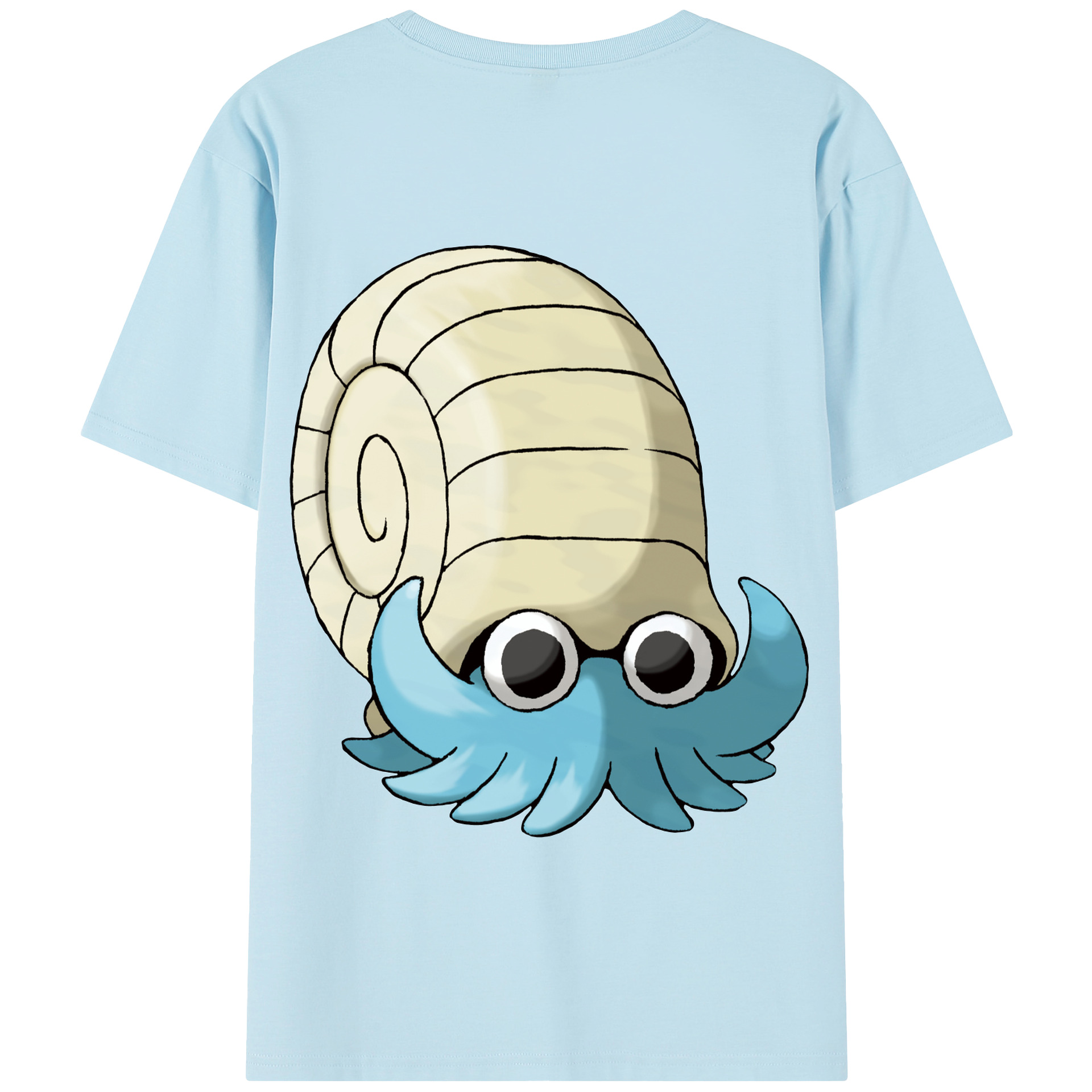 （画像用） ポケットモンスター Pokémon 綿100％半袖Tシャツ（背面プリント）